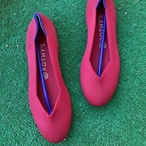 Rothys cinnamon flats